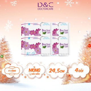  Combo 4 gói băng vệ sinh thảo dược siêu thấm hút D&C Doctor Care ban ngày 