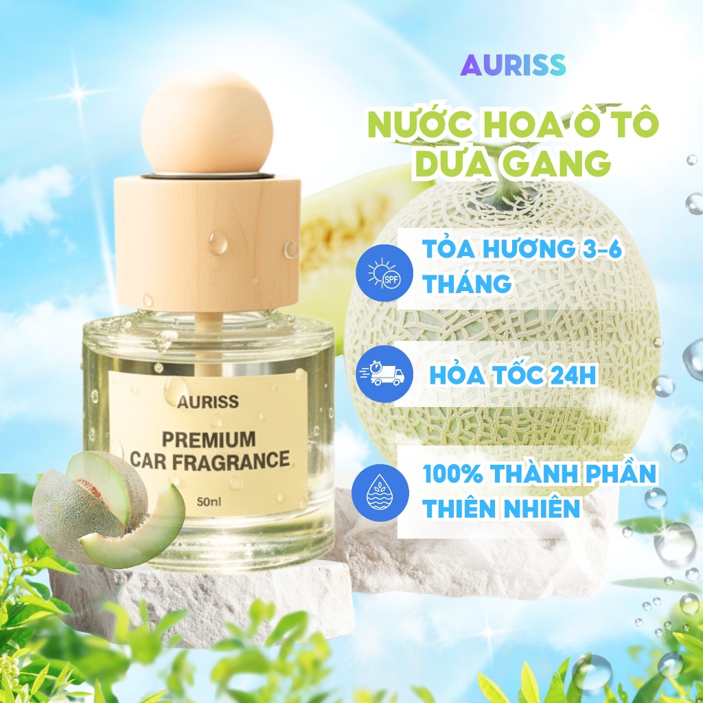Nước Hoa Ô Tô Hương Dưa Gang 50ml