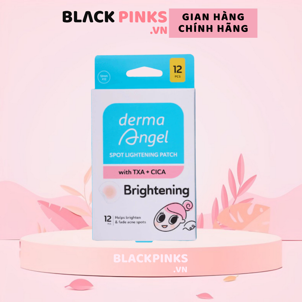 Miếng dán mụn Derma Angel mờ thâm sáng da (12 miếng)