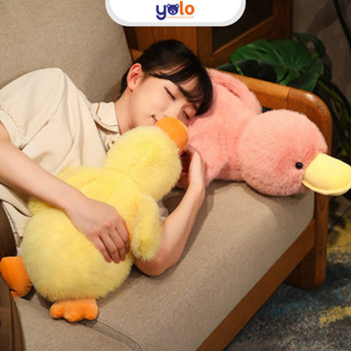  gấu bông vịt lông kim cao cấp hàng nhập khẩu thú nhồi bông hình con vịt 