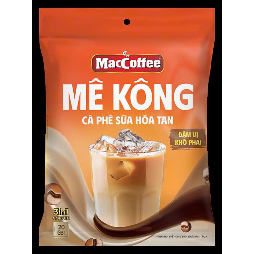 MacCoffee Mê Kông Cà Phê Sữa Hòa Tan