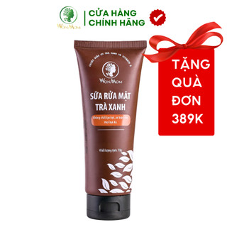  Sữa Rửa Mặt Hữu Cơ Ngăn Ngừa Mụn Trắng Da WonMom 70g 
