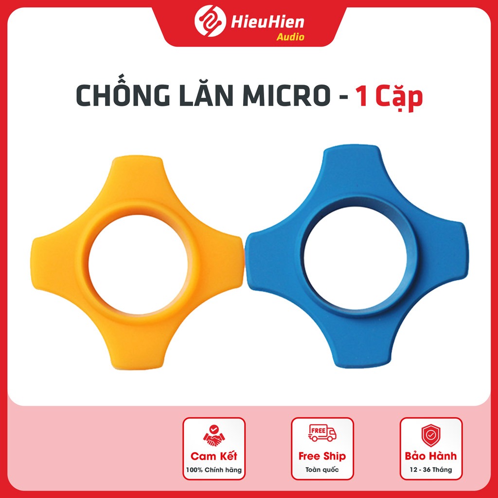 Chống Lăn Micro Karaoke - Chống Lăn Silicone Cao Su Loại Tốt (Màu Ngẫu Nhiên)