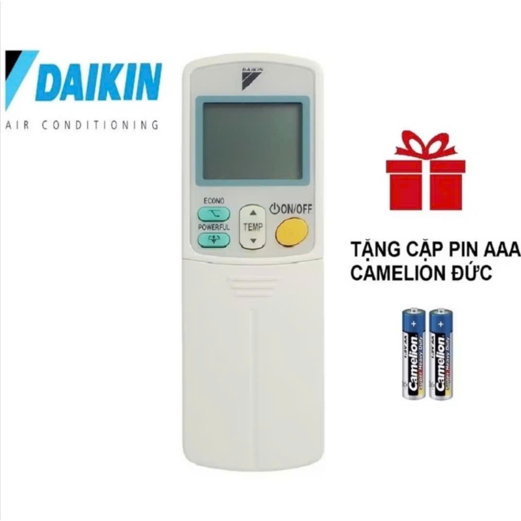 Điều Khiển ĐIỀU HOÀ DAIKIN [CHỌN MẪU] ĐA NĂNG - remote đa năng máy lạnh điều hoà DAIKIN