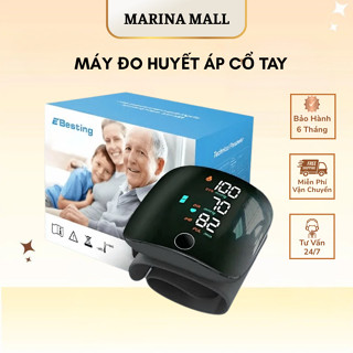 Máy Đo Huyết Áp Cổ Tay Sạc Pin Cảm Ứng Màn Hình Led  Giọng Nói Tiếng Việt Độ Chính Xác Cao