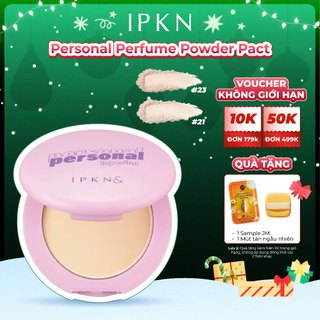  Phấn Phủ Nén Hương Nước Hoa Daiso IPKN Personal Perfume Powder Pact 9g  Hồng  