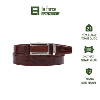Thắt lưng nam laforce dla1200-02b-h-nd da cá sấu da hông chính hãng