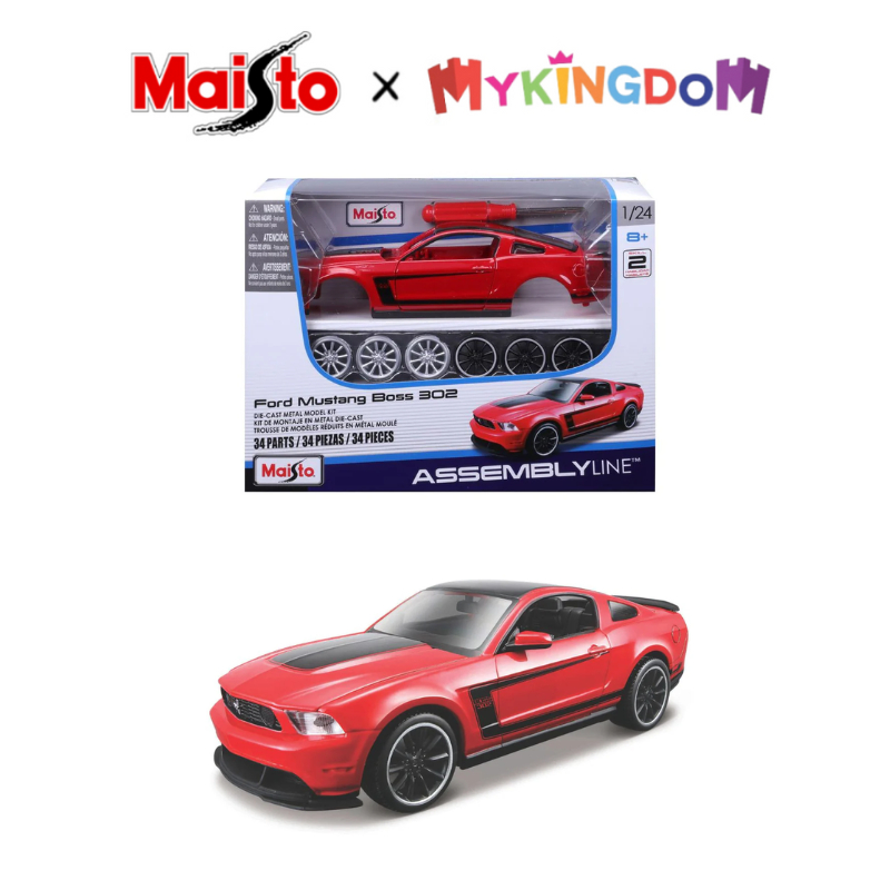 Đồ Chơi Mô Hình Xe Lắp Ráp 1:24 Ford Mustang Boss 302 MAISTO 39269/MT39900