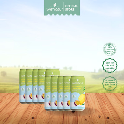 [COMBO SỈ GIÁ TỐT] Combo Nước Ép Xoài Chanh Dây we'natur 200ml