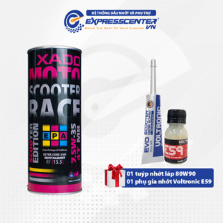  Dầu Nhớt Xe Tay Ga Xado Scooter Race 7.5w35 800ml 