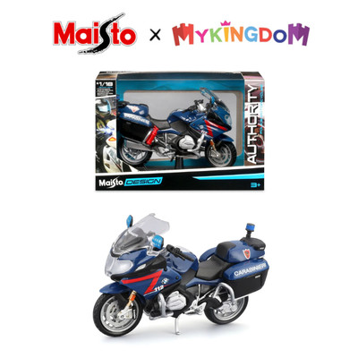 Đồ Chơi Xe Mô Hình Mô Tô Tỉ Lệ 1:18 Xe Cảnh Sát Italian Carbinieri MAISTO IT/32306