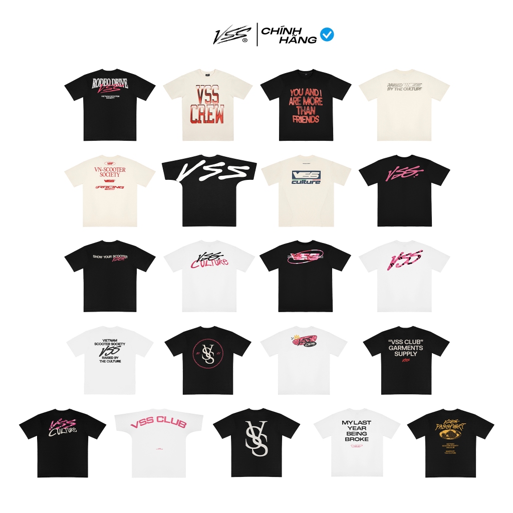 [QUÀ TẶNG ĐỘC QUYỀN ] Áo Thun Nam Nữ Random VSS Chính Hãng Vải Cotton 2 Chiều Form Rộng In Basic