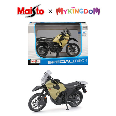 Đồ Chơi Xe Mô Hình Mô Tô Tỉ Lệ 1:18 Kawasaki KLR 650 MAISTO 21836/MT39300