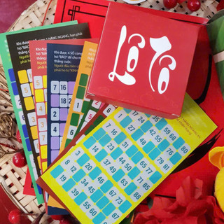 Combo 2 bộ board game Lô Tô Và Cá Ngựa chơi Tết vui cùng hội bạn và gia đình