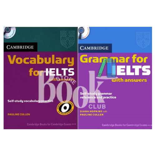 Sách - Combo 2 cuốn Cambridge Vocabulary for Ielts - Cambridge Grammar for Ielts (Lẻ, Trọn bộ) - Tái