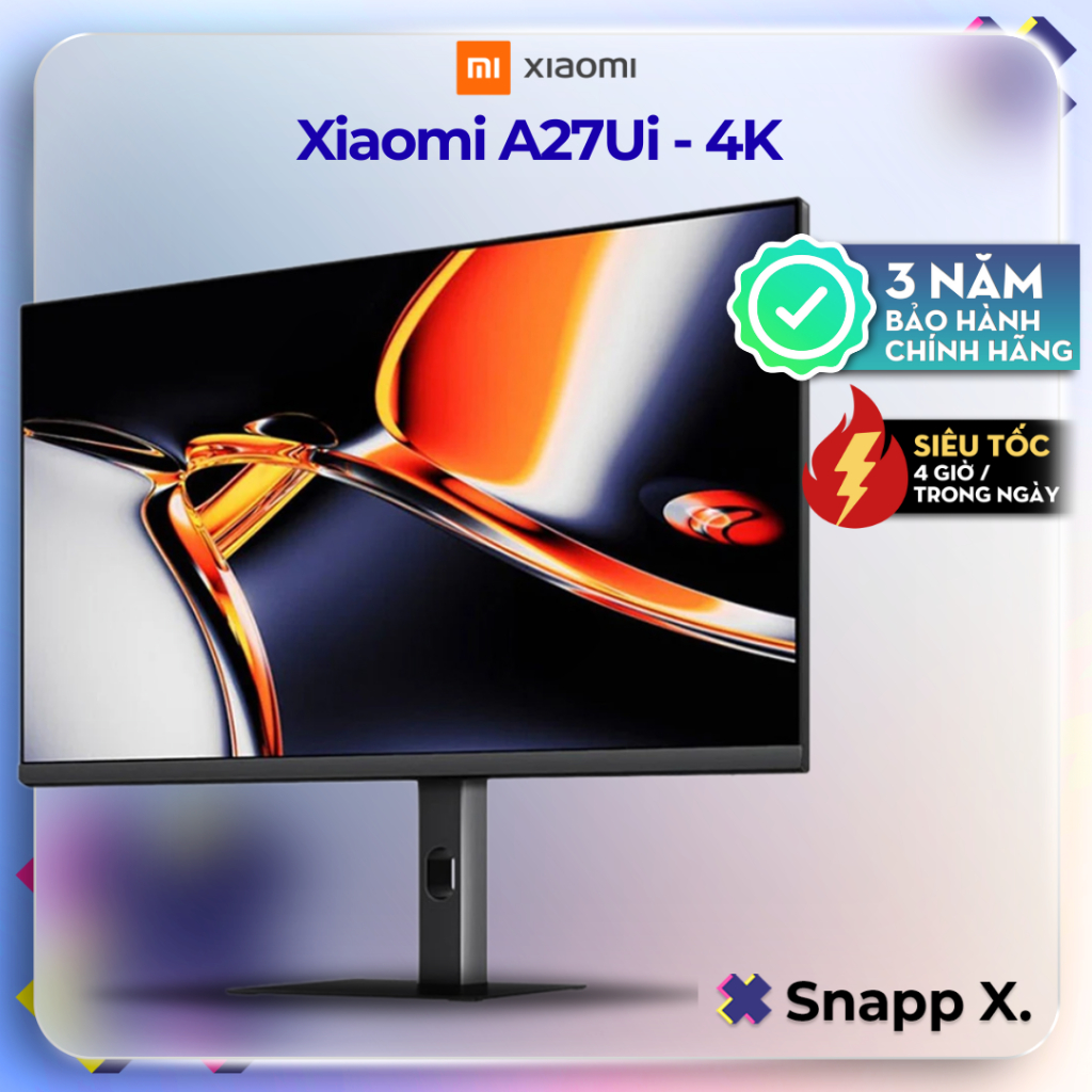 Màn hình 27 inch Xiaomi A27UI 4K ELA6221EU - Bảo Hành 3 Năm