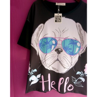 áo thun bigsize [ thỏ nơ] KY126