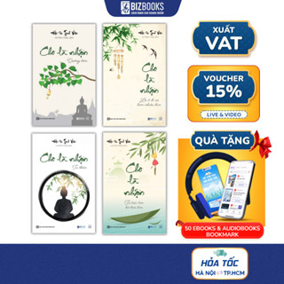 Bộ Sách 4 Cuốn: Cho Là Nhận - Tâm Thanh Tĩnh, Đời Ắt An Yên - Đại sư Tinh Vân - Bizbooks