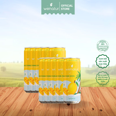 [COMBO SỈ GIÁ TỐT] Combo Nectar Xoài we'natur 200ml