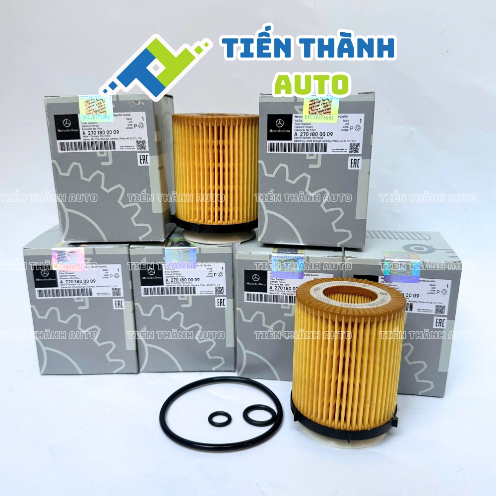 Lọc nhớt lọc dầu Mercedes w205 C180 C200 C250 CLA 180 CLA200 CLA250 E200 E250 E350 GLA200 GLA250 GLA