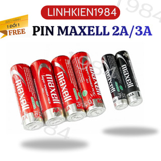  Combo 2 Viên Pin Tiểu AAA AA Maxell Chính Hãng  Pin Tiểu Nhỏ  