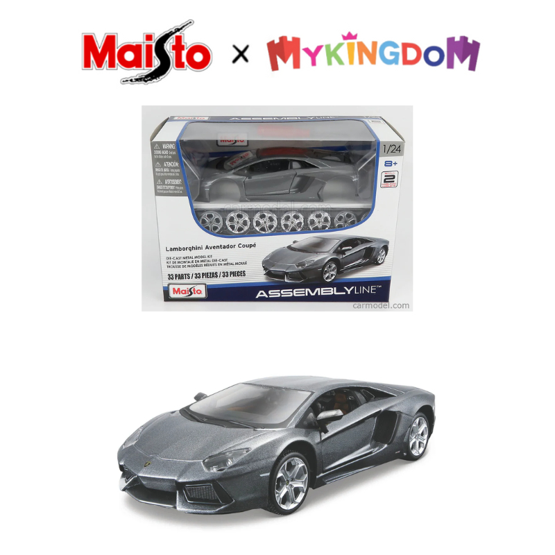 Đồ Chơi Mô Hình Lắp Ráp Xe Ô Tô 1:24 Lamborghini Aventador Coupe MAISTO 39234/MT39900