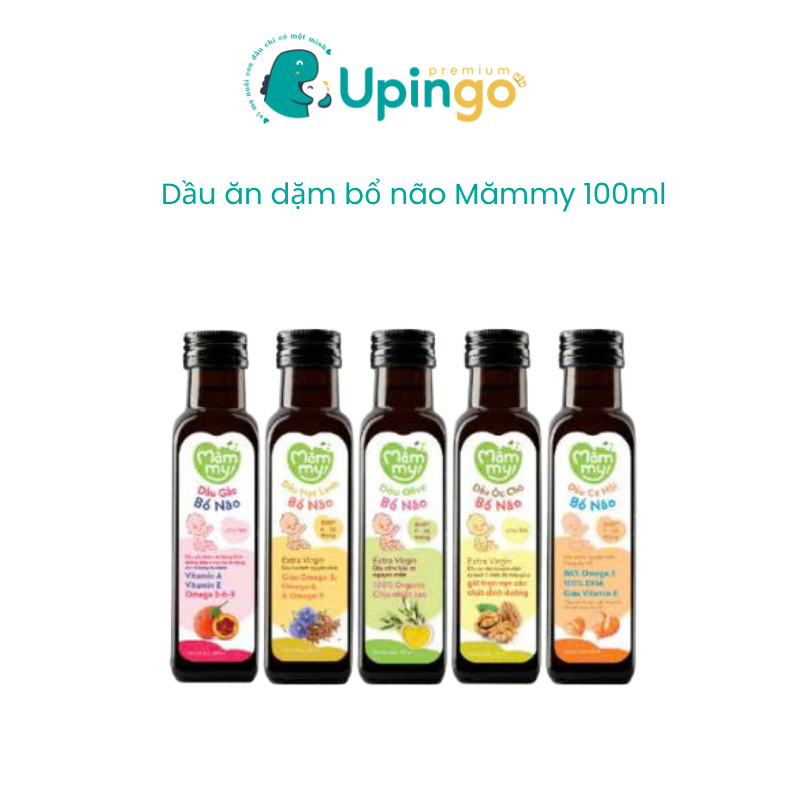 Dầu ăn dặm bổ não Mămmy 100ml