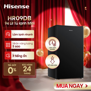  Tủ lạnh mini Hisense 94 lít HR09DB Tiết kiệm điện Trả góp 0% Bảo hành 24 tháng 
