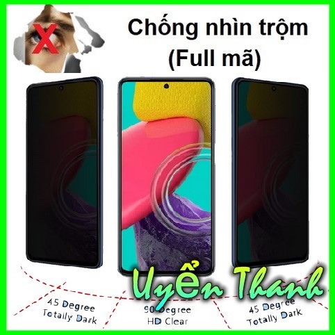 Cường lực chống nhìn trộm samsung A07 A17 A06 A16 A26 A36 A56 S20Fe S23Fe S24Fe S25Fe