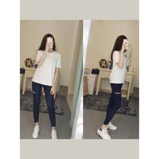 Áo thun Basic form vừa chất mỏng nhẹ mềm Sofm Wear