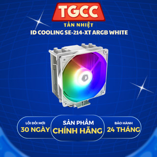 Tản nhiệt ID COOLING SE-214-XT ARGB WHITE - Hàng New bảo hành 24 tháng