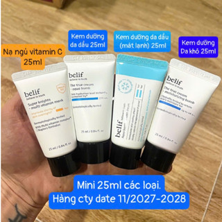   MINI 25ml date mới  Kem Dưỡng Cấp Ẩm Belif The True Cream 