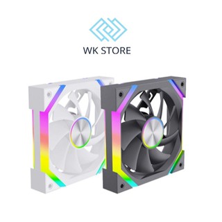  Fan Case Leopard Galaxy RS 120 Black   White ARGB Mới BH 3T 