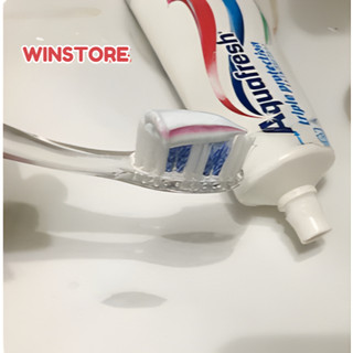 KEM ĐÁNH RĂNG AQUAFRESH 160G CHÍNH HÃNG NHẬT BẢN – BẢO VỆ TOÀN DIỆN, THƠM MÁT, HIỆU QUẢ