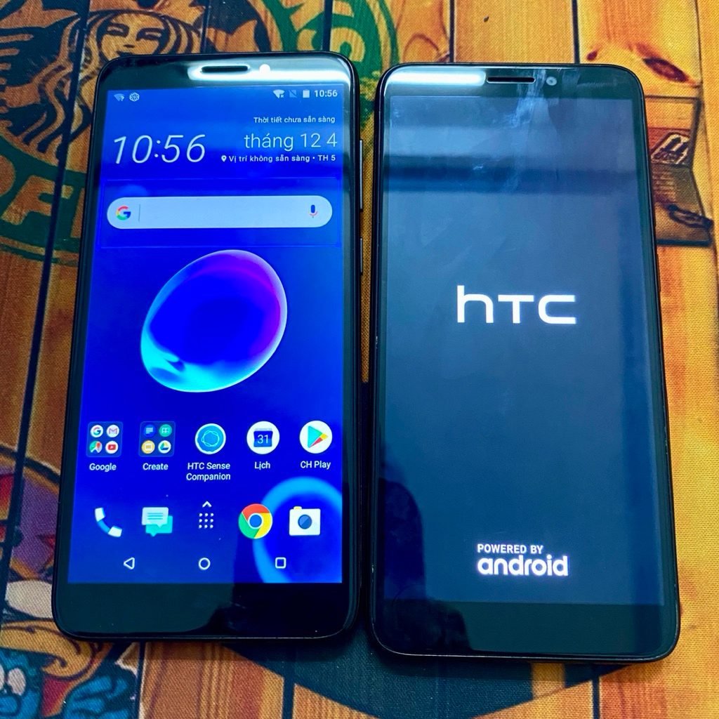 HTC DESIRE 12 |  ANDROID 7 MT6739 | 2 SIM | MÀN 5.5” HD+ | RAM 3GB | ROM 32GB | PIN 2730MAH MÁY CŨ S