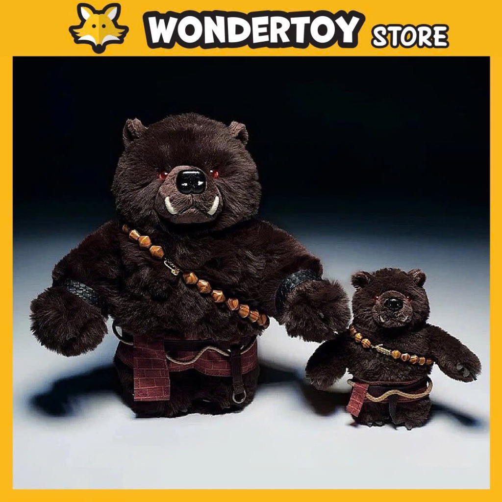 Gấu Bông Chính Hãng BLACK MYTH Nhân Vật Hắc Hùng Tinh - Black Myth Wukong Games