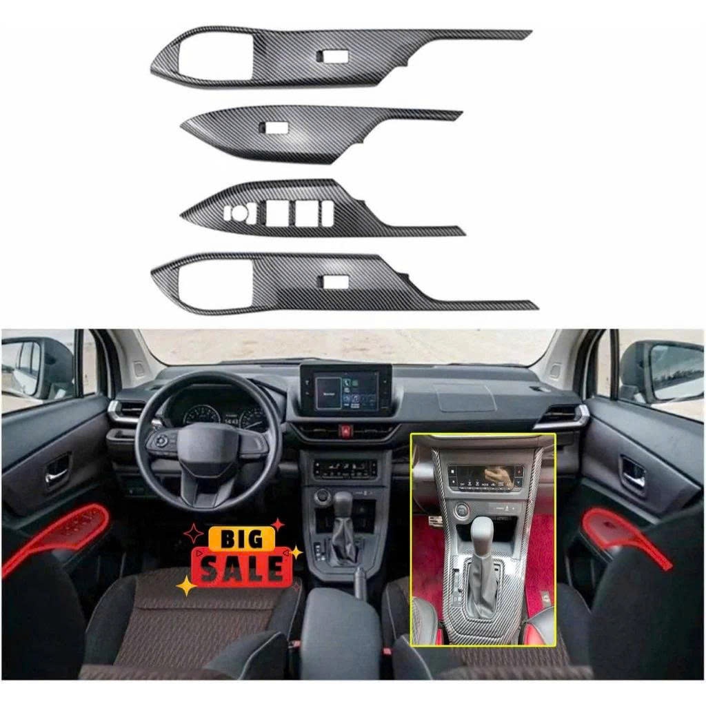 Bộ Ốp Chống Xước Nội Thất Avanza 2022 2023 2024 2025 - Ốp  Nội Thất Toyota Avanza