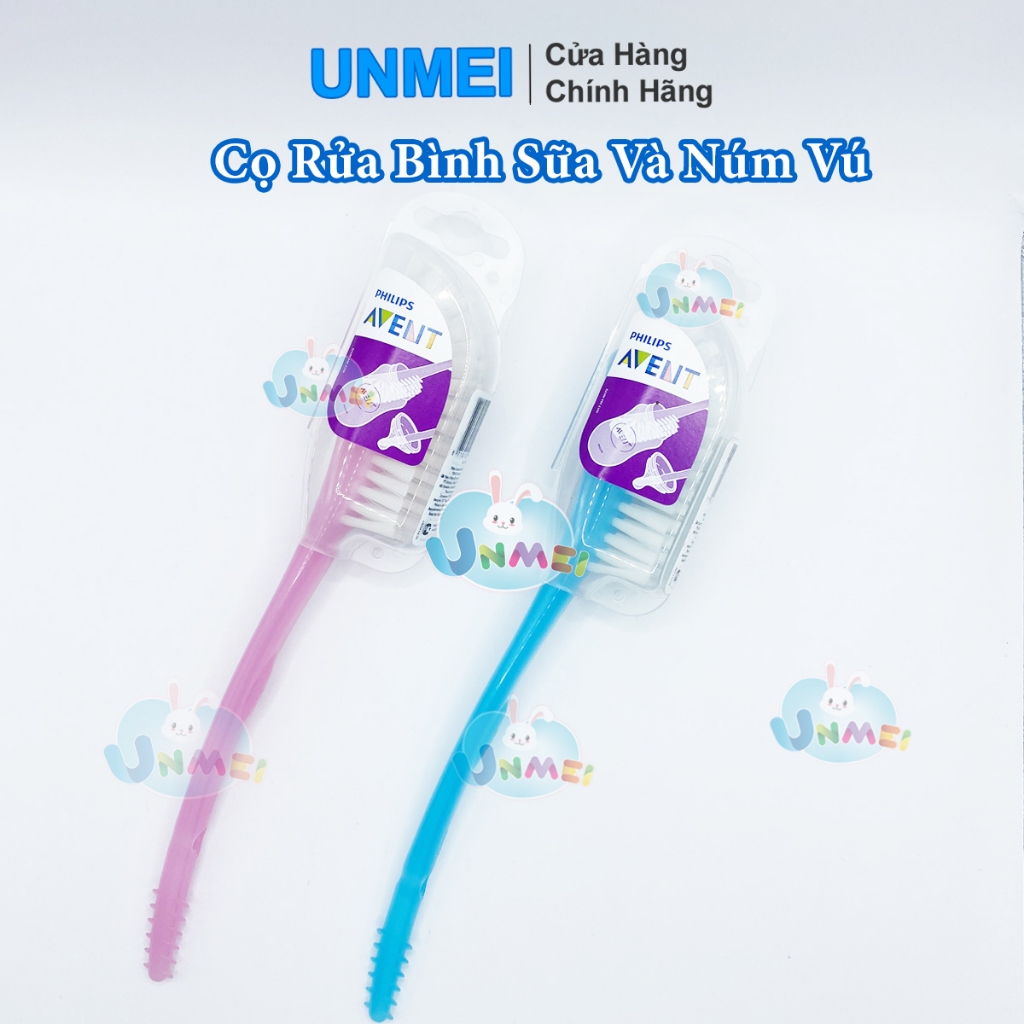Philips Avent - Cọ rửa bình sữa và núm vú AVENT Xanh/Hồng