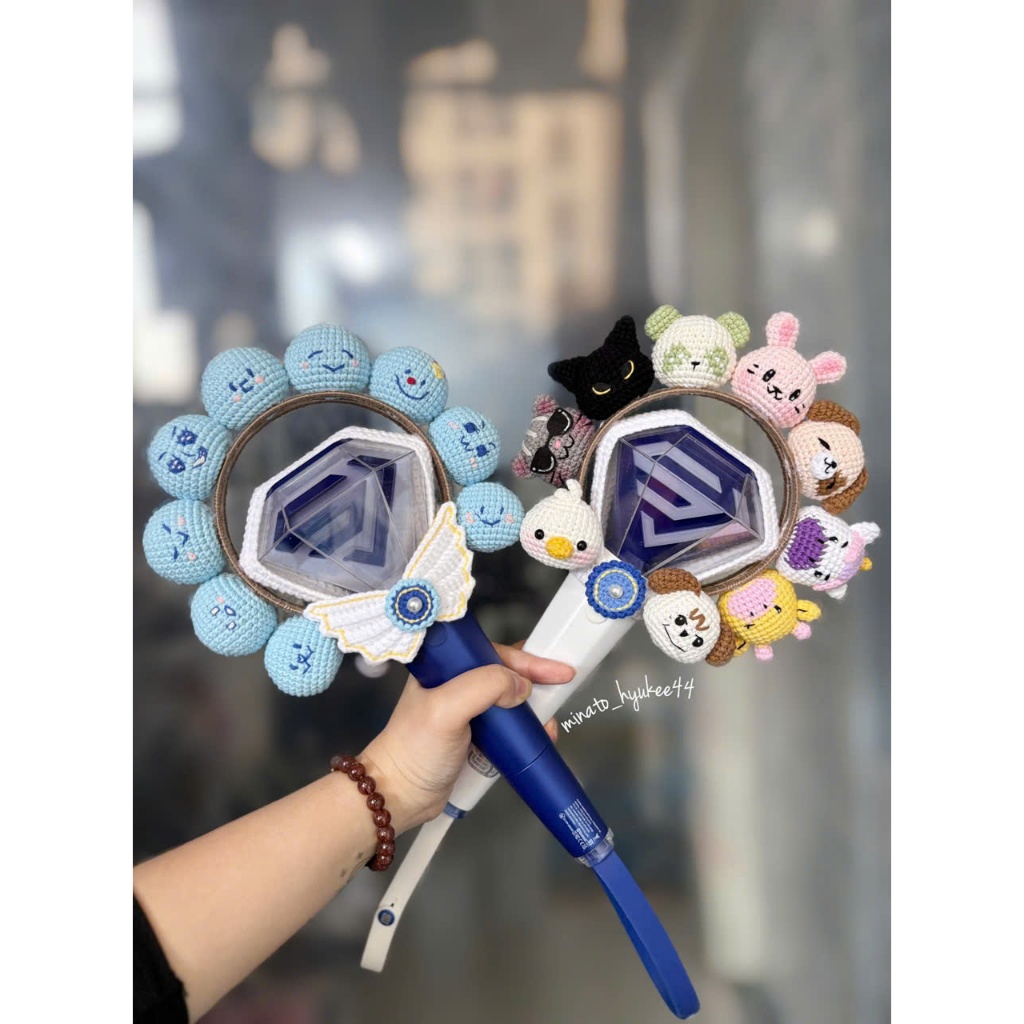 Bọc Decor Lightstick SUPER JUNIOR Ver.2 và SE - Full band Ver.