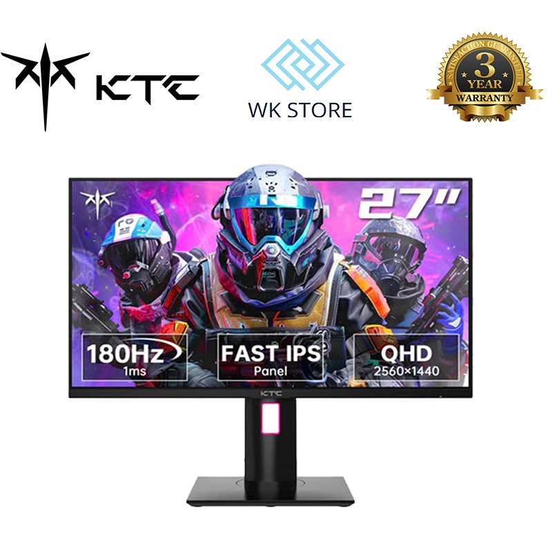 Màn Hình KTC H27T22S 27 inch, QHD 2K / IPS / 180Hz / 1ms, Mới BH 36T