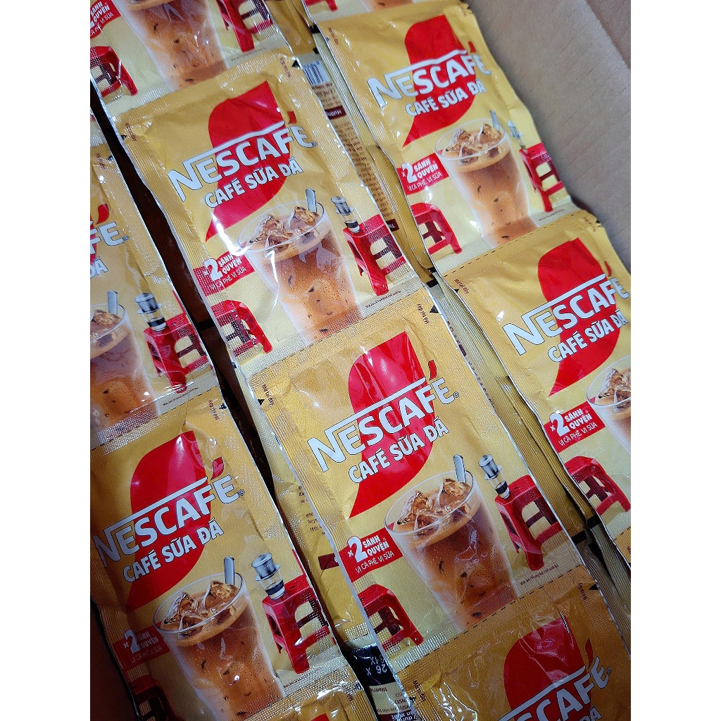 Hsd09.2026 NESTCAFE - CAFE Sữa Đá 3in1 - gói 24G - cà phê hòa tan gói pha có đường