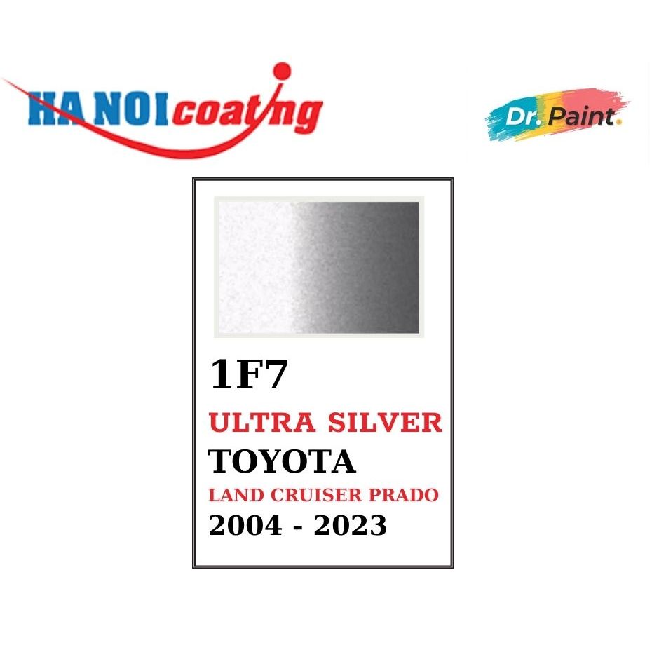 Bình Sơn Xịt Xóa Vết Xước Xe Ô tô TOYOTA LAND CRUISER PRADO Màu BẠC SÁNG Code 1F7 - ULTRA SILVER chí