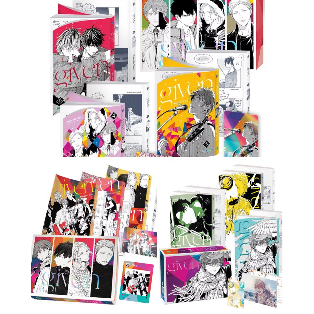 Combo 3 Boxset nam châm (Given sưu tầm)