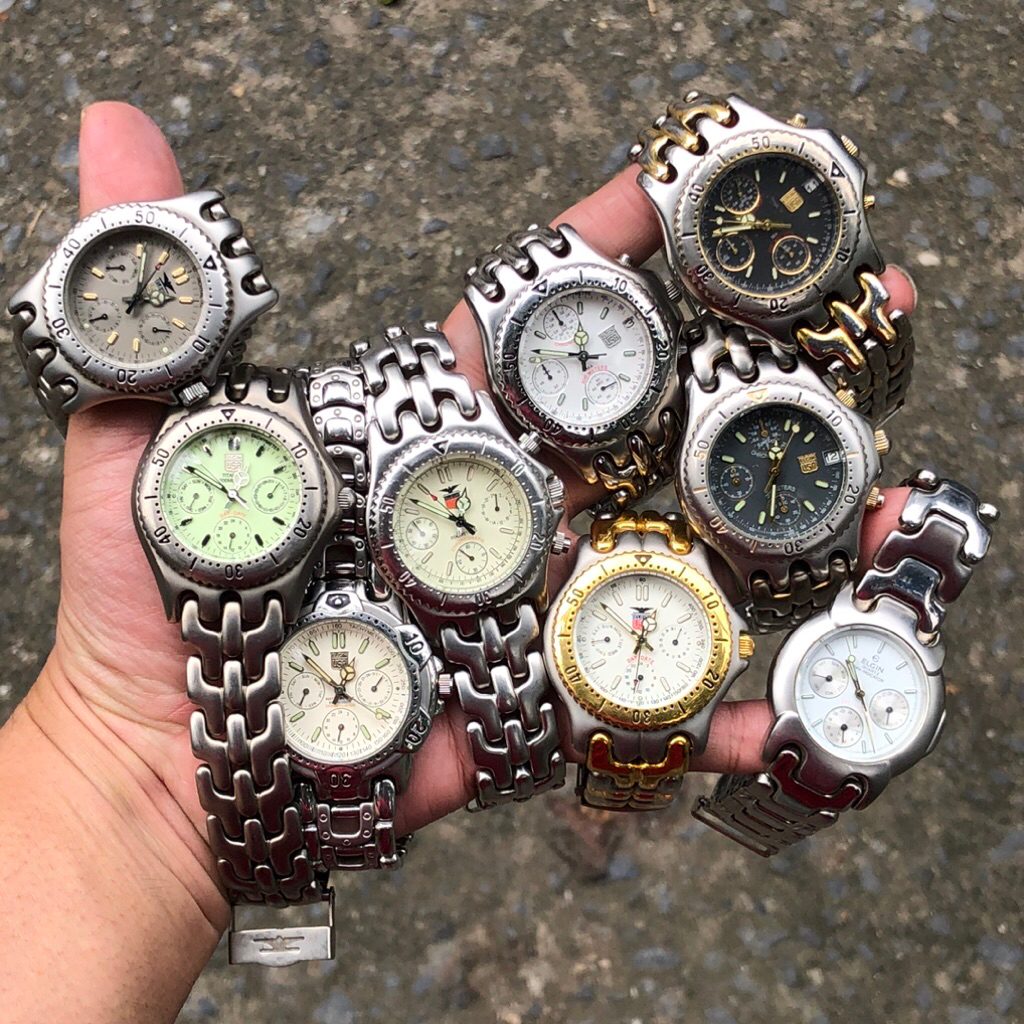 Đồng hồ Nam ELGIN USA dây xương cá nhiều mẫu