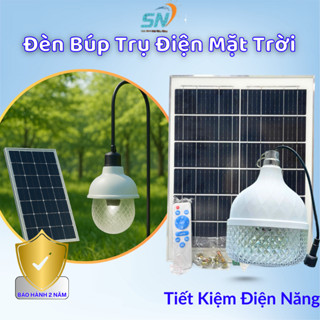  Bóng đèn búp trụ kim cương năng lượng Mặt Trời SN Solar 100W – Siêu Sáng Tiết Kiệm Điện Chống Nước 