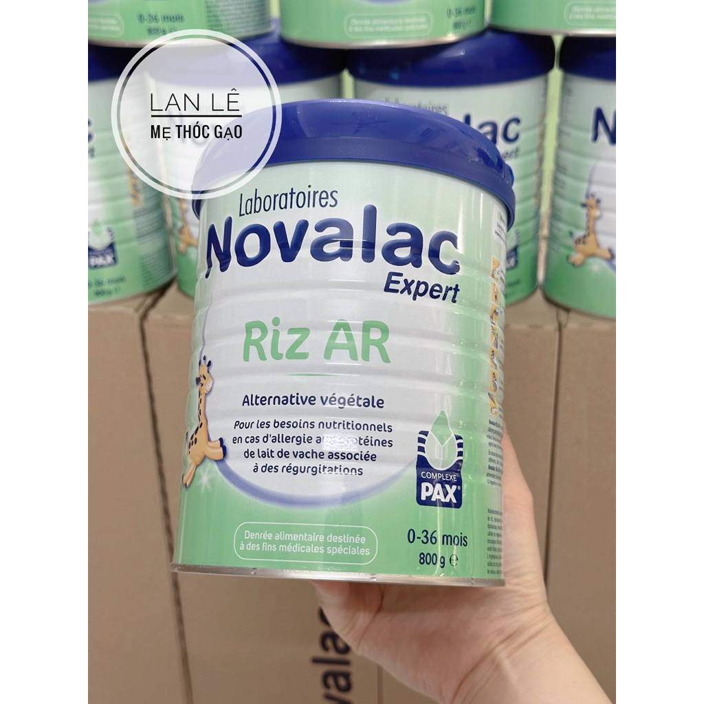 Sữa Novalac Riz ar cho bé dị ứng đạm bò và bdn Lactose