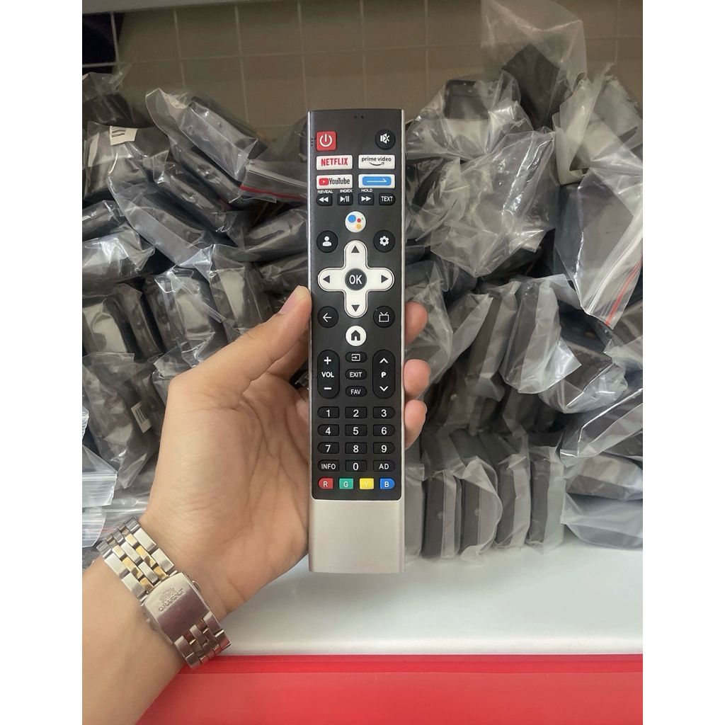 Điều khiển Tivi Asanzo giọng nói hàng cao cấp( Dùng cho Tivi Asanzo có mẫu điều khiển như hình)