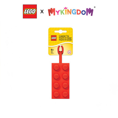 Thẻ Tên LEGO® - Viên Gạch 2x4 Đỏ LEGO LICENSED 52002