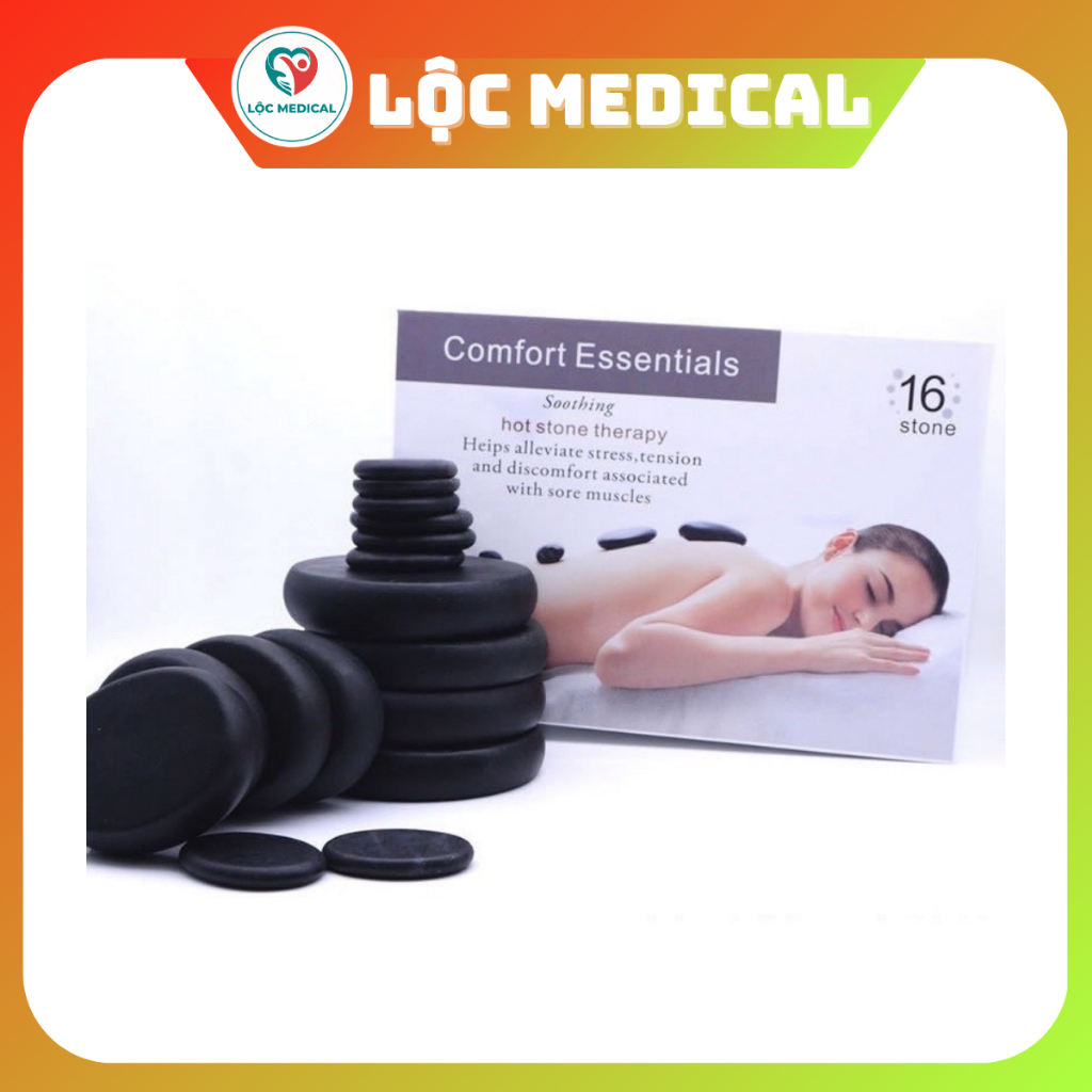 16 viên đá nóng massage SPA cao cấp