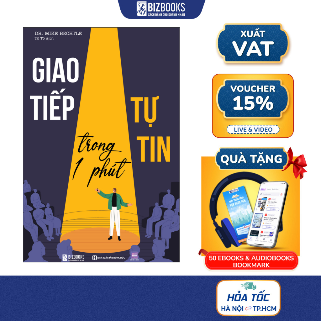Sách Giao Tiếp Tự Tin Trong 1 Phút